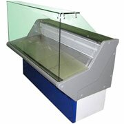 Холодильная витрина Нова ВХН-1.8 (прям.ст., нерж)